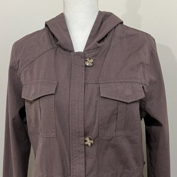 Volcom Junior's Park It Parka Jacket in Iron Grey Sherpa Lined Size XL - Picture 2 of 10